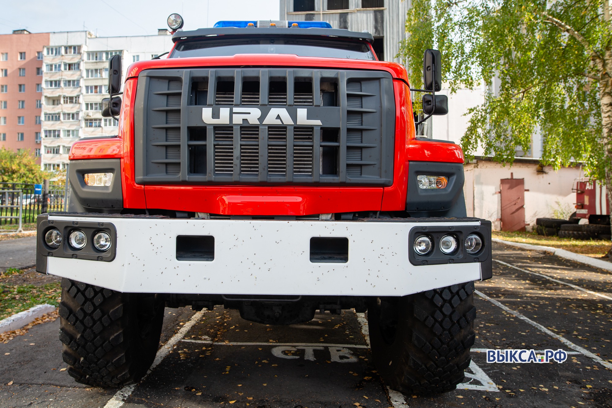 Новый автомобиль пополнил парк выксунской пожарной части